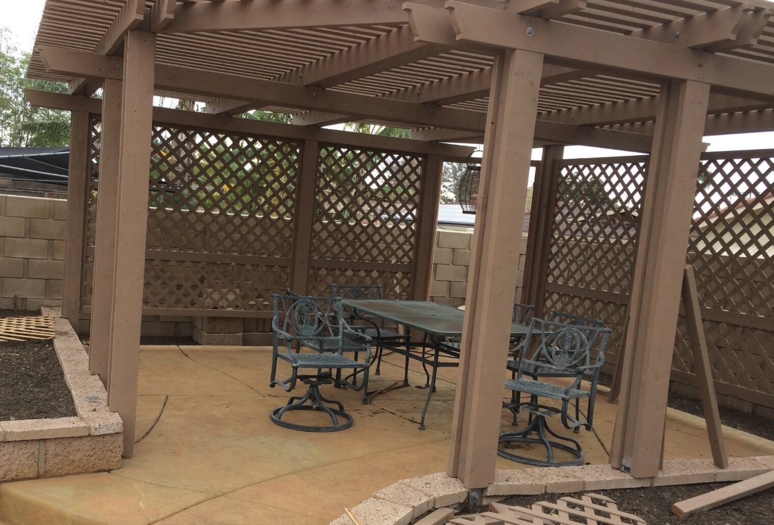 Gazebo structural framing