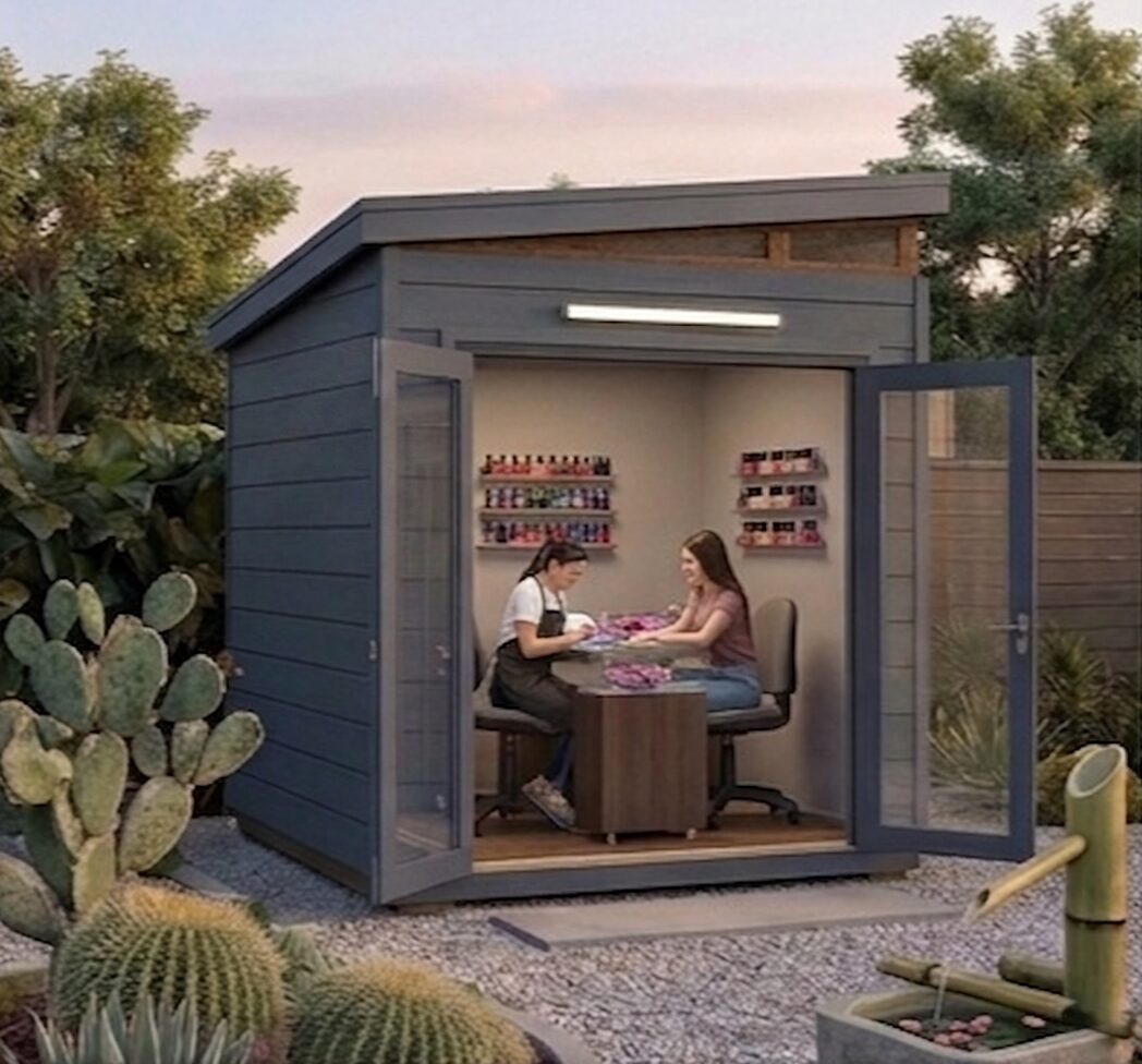 Nail studio inside a MiniSuite